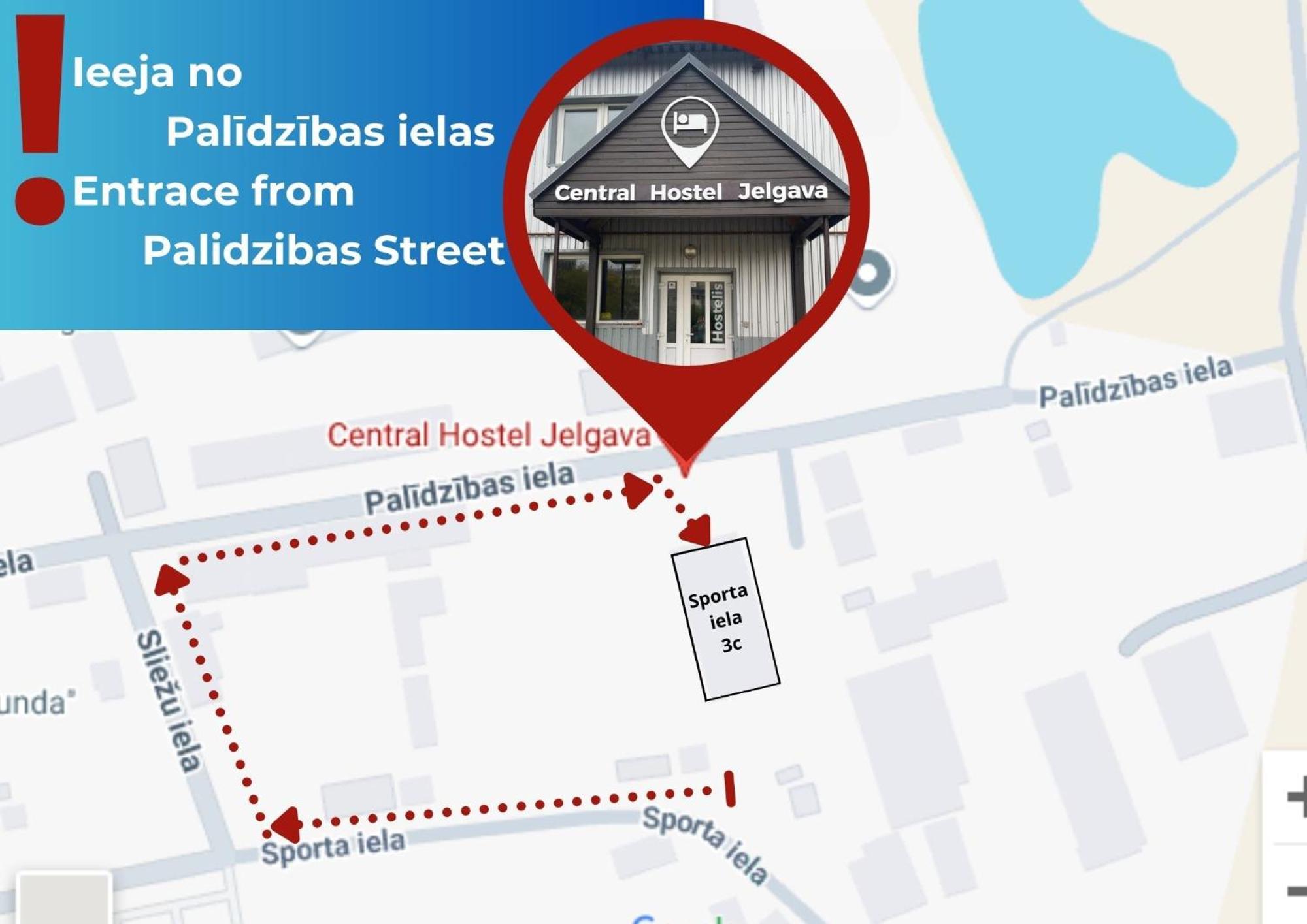 Central Hostel Jelgava Kültér fotó